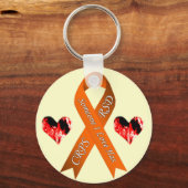 Jemand I-Liebe hat CRPS/RSD-Schlüsselanhänger Schlüsselanhänger (Vorderseite)