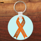 Jemand I-Liebe hat CRPS/RSD-Schlüsselanhänger Schlüsselanhänger (Vorderseite)