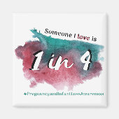Jemand I Liebe ist 1:4 - Schwangerschaft und Säugl Magnet (Vorne)