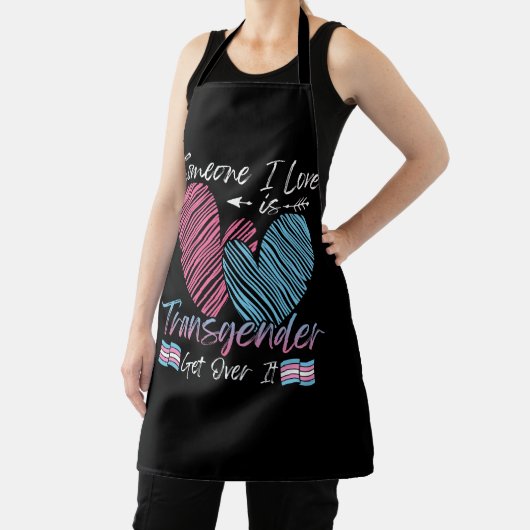 Jemand I Liebe ist Transgender Trans Flag LGBTQ Pr Schürze (InSitu)