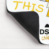 Jemand i-Liebe - Kindheits-Krebs (Junge) Mousepad (Ecke)