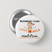 Jemand i-Liebe - mehrfache Sklerose (Junge) Button (Vorne & Hinten)