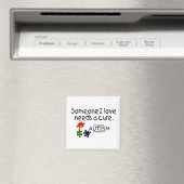 Jemand I Liebe (Puzzle Pieces) Magnet (In Situ (Geschirrspüler))