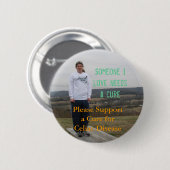 Jemand i-Liebeknopf 3 Button (Vorne & Hinten)