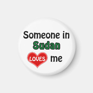 Jemand im Sudan verliebt mich Magnet