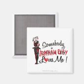 Jemand in AC Lieben Me - Harley Magnet (Vorderseite/Rückseite)