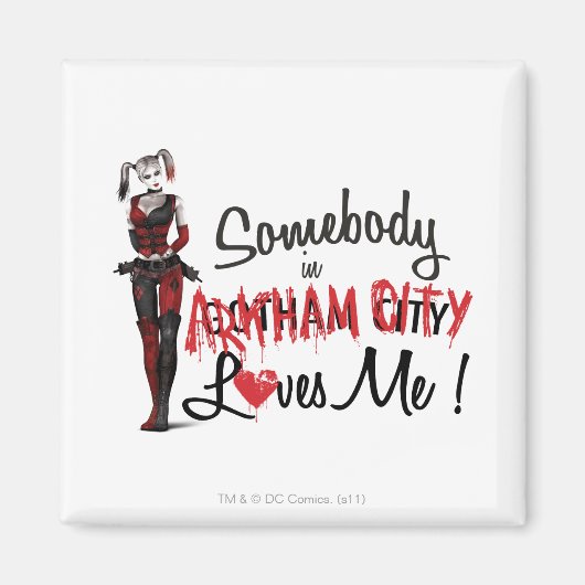 Jemand in AC Lieben Me - Harley Magnet (Vorne)