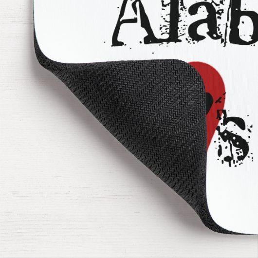 Jemand in Alabama-Lieben ich Mousepad (Ecke)