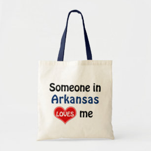 Jemand in Arkansas Lieben mir Tragetasche