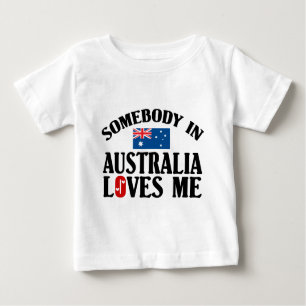 Jemand in Australien Baby T-shirt