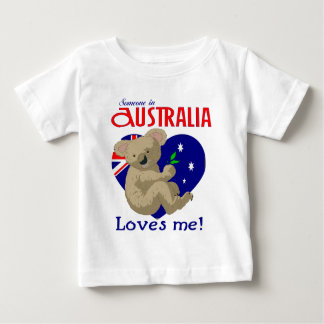 Jemand in Australien Lieben Me Koala Baby T-shirt