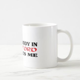 Jemand in Bedford Lieben mich in Shirt Kaffeetasse