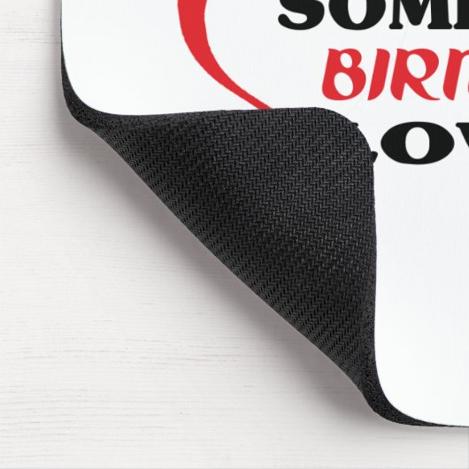 Jemand in Birmingham Lieben mich in Shirt Mousepad (Ecke)