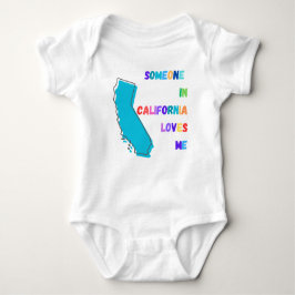 Jemand in California Lieben Me Baby Bodysuit Baby Strampler