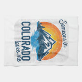 Jemand in Colorado Lieben Geschirrtuch (Horizontal)