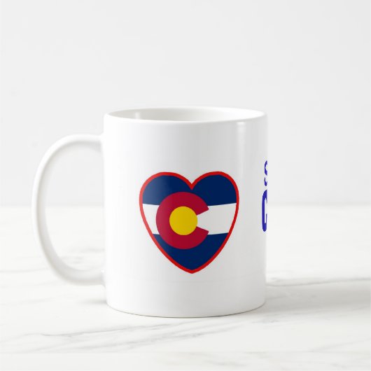 Jemand in Colorado-Lieben ich Kaffeetasse (Links)