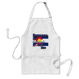 Jemand in Colorado-Lieben ich Schürze