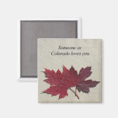 Jemand in Colorado Lieben You Magnet (Vorderseite/Rückseite)
