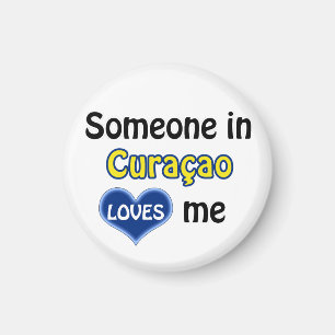 Jemand in Curaçao Lieben mir Magnet