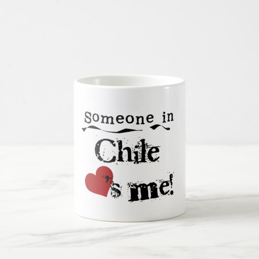 Jemand in den Chile-Lieben ich Kaffeetasse (Mittel)