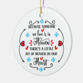 Jemand in der Pariser Gedenkstätte Keramik Ornament (Links)