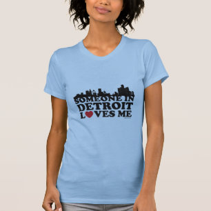 Jemand in Detroit-Lieben ich T-Shirt