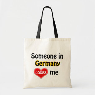 Jemand in Deutschland Liebe mir Tragetasche