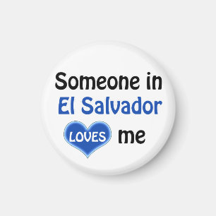 Jemand in El Salvador Lieben mir Magnet