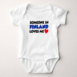 Jemand in Finnland Lieben Baby Strampler