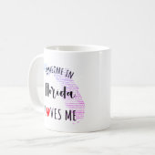 Jemand in Florida Lieben Me Karte Kaffee Tasse (Vorderseite Links)