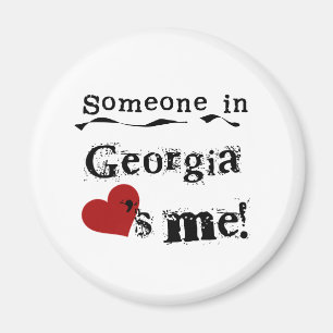 Jemand in Georgia-Lieben ich Magnet