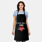 Jemand in Georgia Lieben Schürze (Getragen)