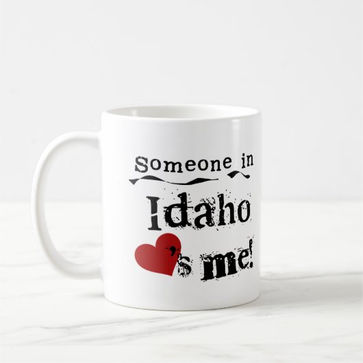 Jemand in Idaho-Lieben ich Kaffeetasse (Links)