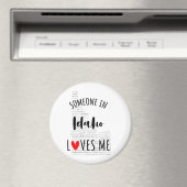 Jemand in Idaho Lieben Me Magnet (In Situ (Geschirrspüler))