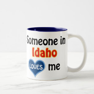 Jemand in Idaho Lieben mir Zweifarbige Tasse