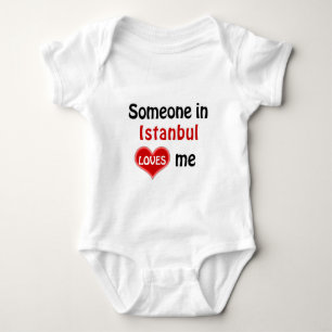 Jemand in Istanbul Lieben mir Baby Strampler