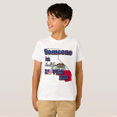 Jemand in Kalifornien-Lieben ich T-Shirt (Vorne ganz)
