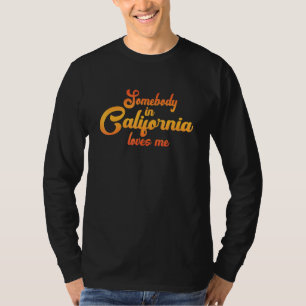 Jemand in Kalifornien Lieben Ich Vintagen 70er T-Shirt