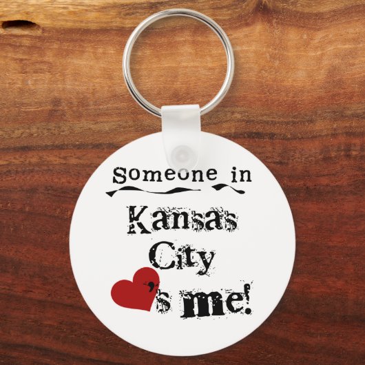 Jemand in Kansas City Schlüsselanhänger (Vorderseite)