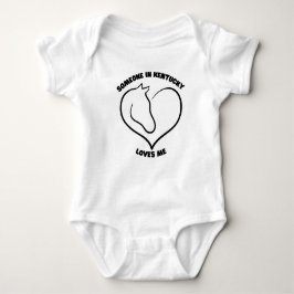 Jemand in Kentucky Lieben Me Baby Bodysuit Baby Strampler