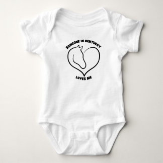 Jemand in Kentucky Lieben Me Baby Bodysuit Strampler