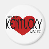 Jemand in Kentucky Lieben Me Magnet (Vorne)