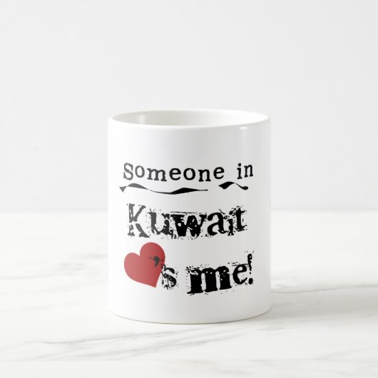 Jemand in Kuwait-Lieben ich Kaffeetasse (Mittel)