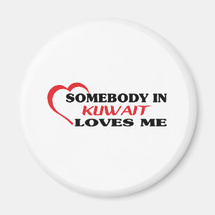 Jemand in Kuwait Lieben Me Magnet