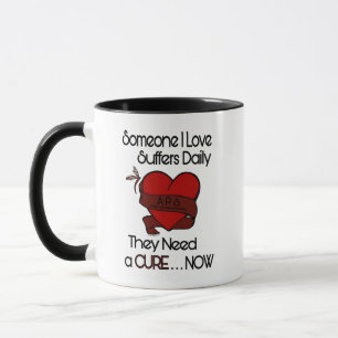 Jemand in Liebe... Herz/Band...APS Tasse
