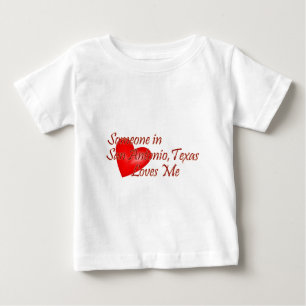 Jemand in Lieben San Antonio Texas ich Baby T-shirt