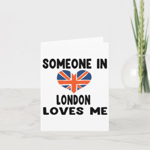 Jemand in London Lieben Me England Britische Flagg Karte