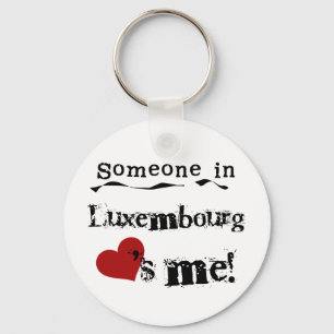 Jemand in Luxemburg-Lieben ich Schlüsselanhänger