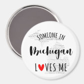 Jemand in Michigan Lieben Me Magnet (Vorderseite/Rückseite)