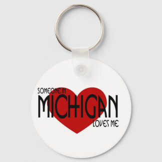 Jemand in Michigan Lieben Me Schlüsselanhänger